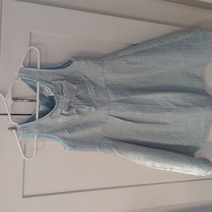 Us Angels Light Blue Formal Kids Dress